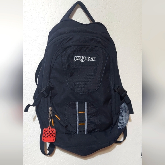 Jansport Bags Jansport Airlift Backpack Black Padded Outdoor Daypack Poshmark